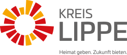 Logo Kreis Lippe farbig claim rgb